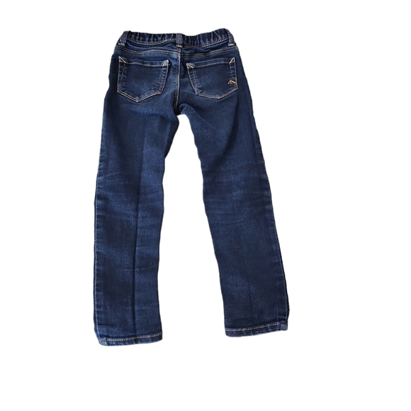 Jordache Pull On Denim Jeggings 63% Cotton 23% Polyester Size XS (4-5) - Picture 2 of 5